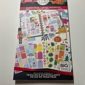 Happy planner sticker books
